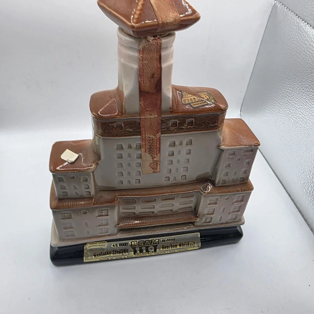 1968 Jim Beam Broadmoor Hotel Regal China Decanter 1918-1968 Anniversary